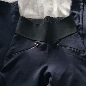 Zara leggings, blue, size xs